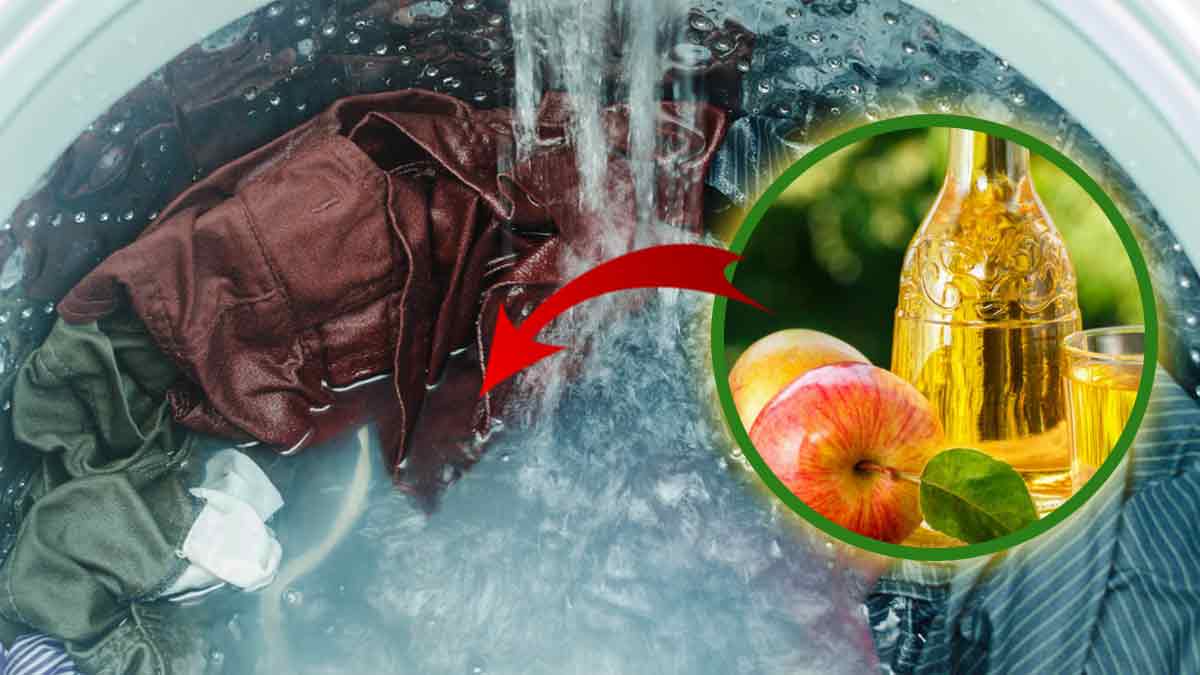 ¿Has probado alguna vez a remojar la ropa en agua y vinagre de sidra de manzana? ¡Te encantarán los resultados!
