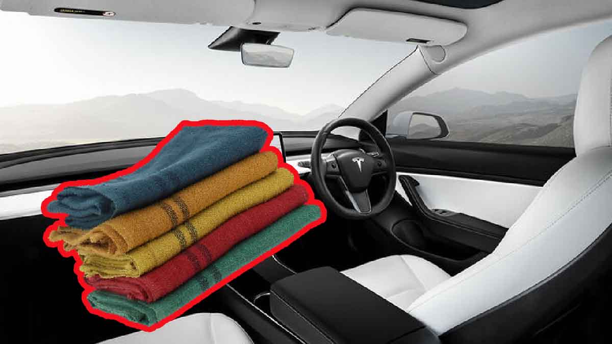 ¿Conoces el truco de usar un paño de cocina para refrescar el coche?
