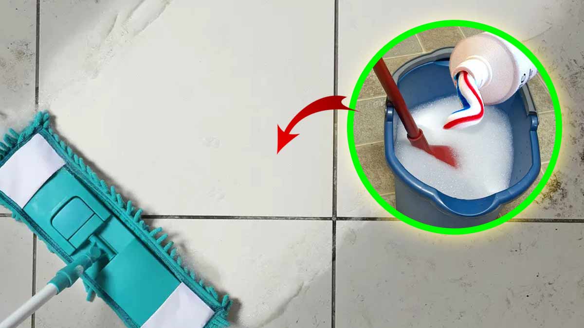 Suelo: ¡aquí tienes la receta esencial de pasta de dientes con otros 3 ingredientes para un suelo brillante!