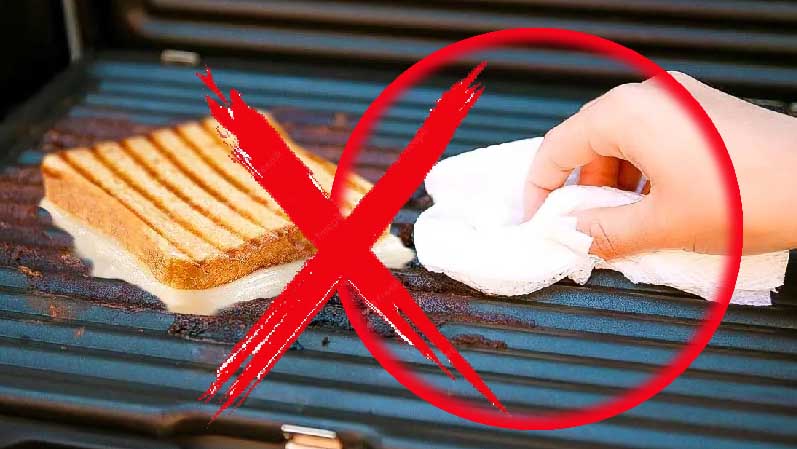 ¡Adopte esta técnica de restaurante para cocinar con su parrilla sin ensuciarla!