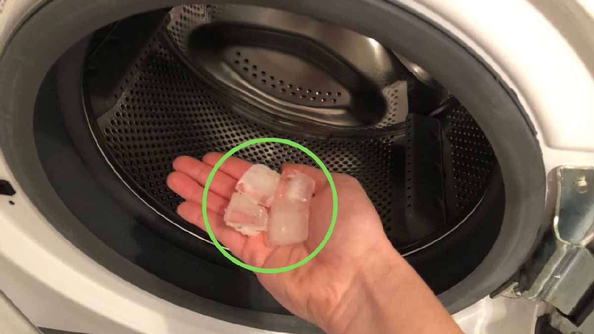 ¿Has pensado alguna vez en poner cubitos de hielo en la secadora? Es increíble.