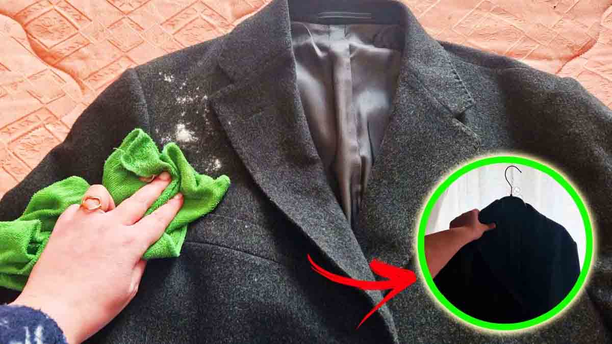 ¿Cómo se enfrían los abrigos gruesos antes de guardarlos definitivamente?