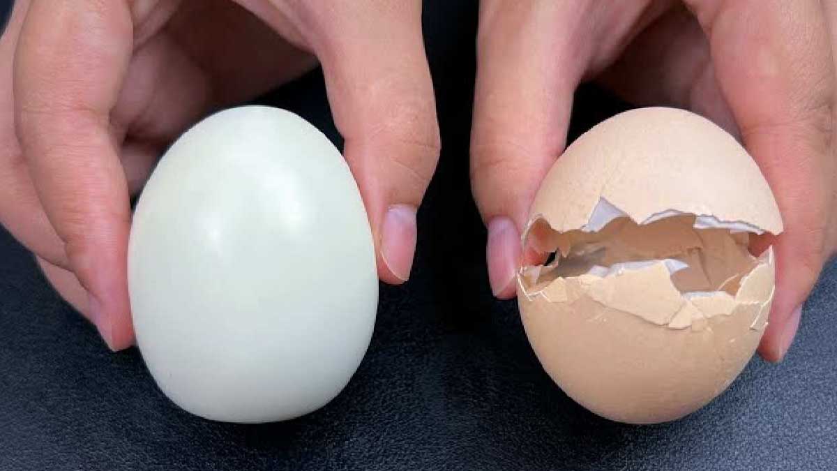 ¡Descubra el método japonés para pelar huevos duros en sólo unos segundos!