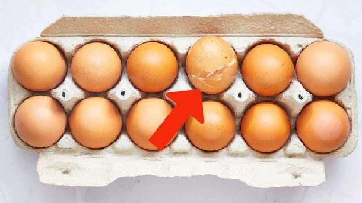 ¿Qué hay que hacer si encuentras un huevo roto en la caja después de haberlo comprado?