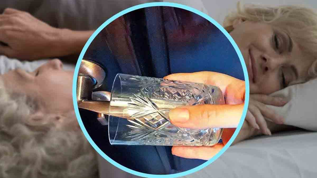 Cristal: ¡ponlo en el pomo de la puerta antes de acostarte! Te salva la vida