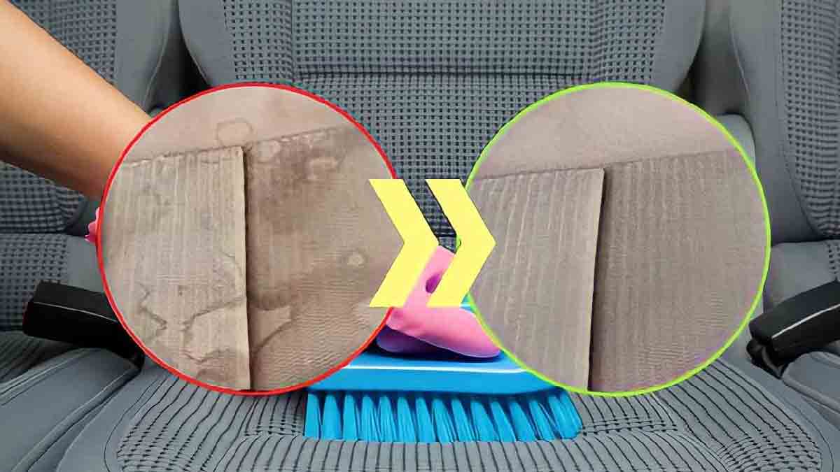 ¿Cómo se quitan las manchas de grasa de los asientos? ¡Aquí tienes el truco a coste cero!