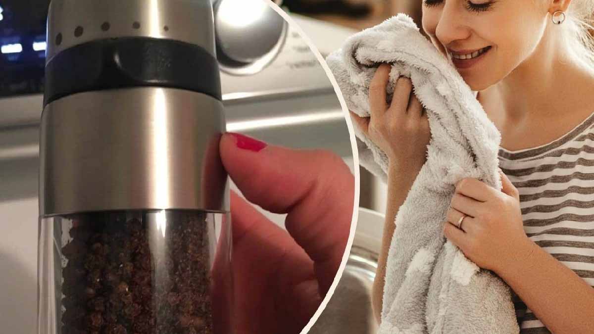 ¿Pimienta negra en la lavadora? El truco de lavado para una ropa impecable