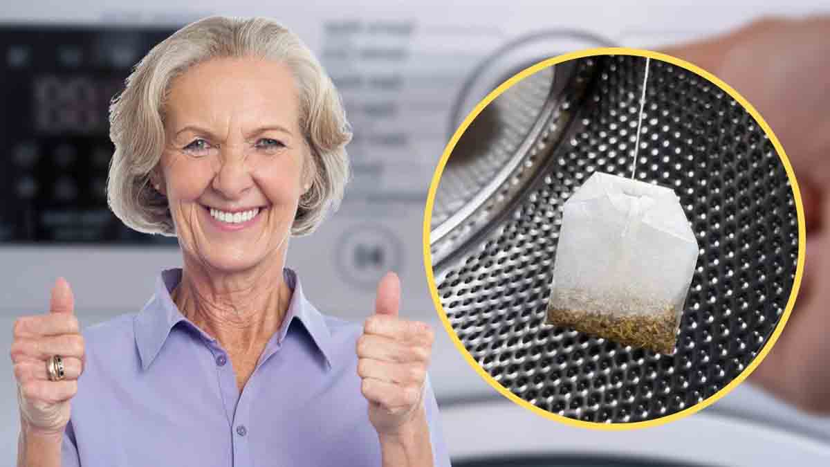 ¡Lo inimaginable ocurrirá si metes una bolsita de té en la lavadora!