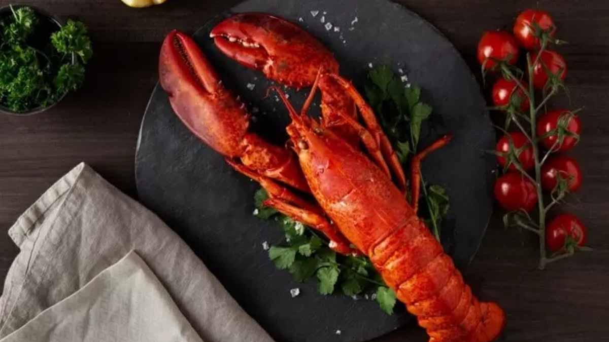 ¿Por qué se ponen rojas las langostas al cocerlas?