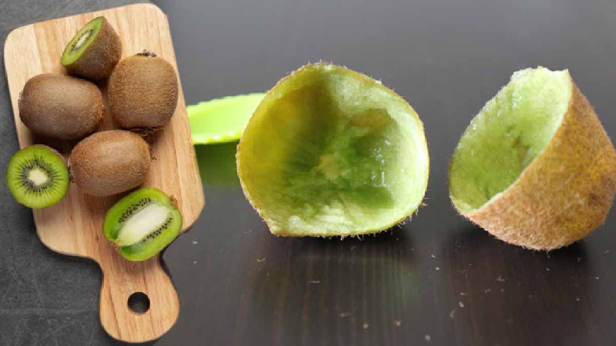 ¿Por qué no hay que tirar la cáscara del kiwi?