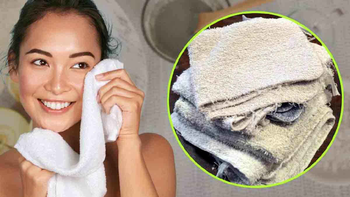 Toallas viejas y ásperas: ¡basta un puñado para que vuelvan a estar nuevas y suaves! Es 100% natural