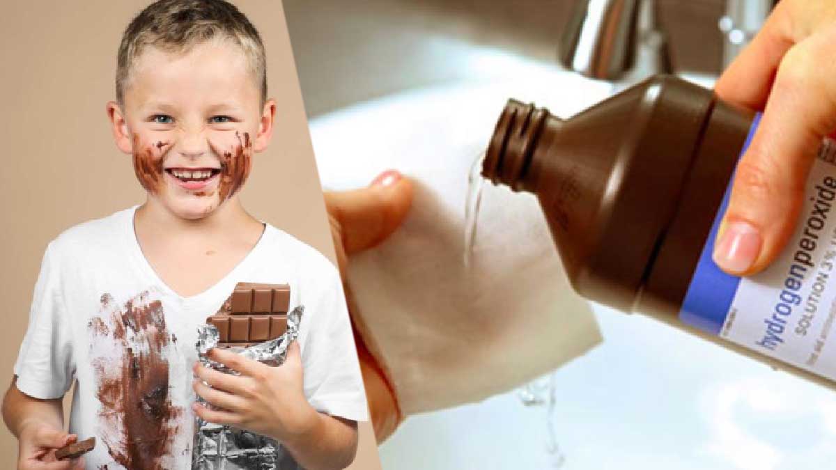 ¡Aquí está el ingrediente milagroso para deshacerse de las manchas de chocolate para siempre!