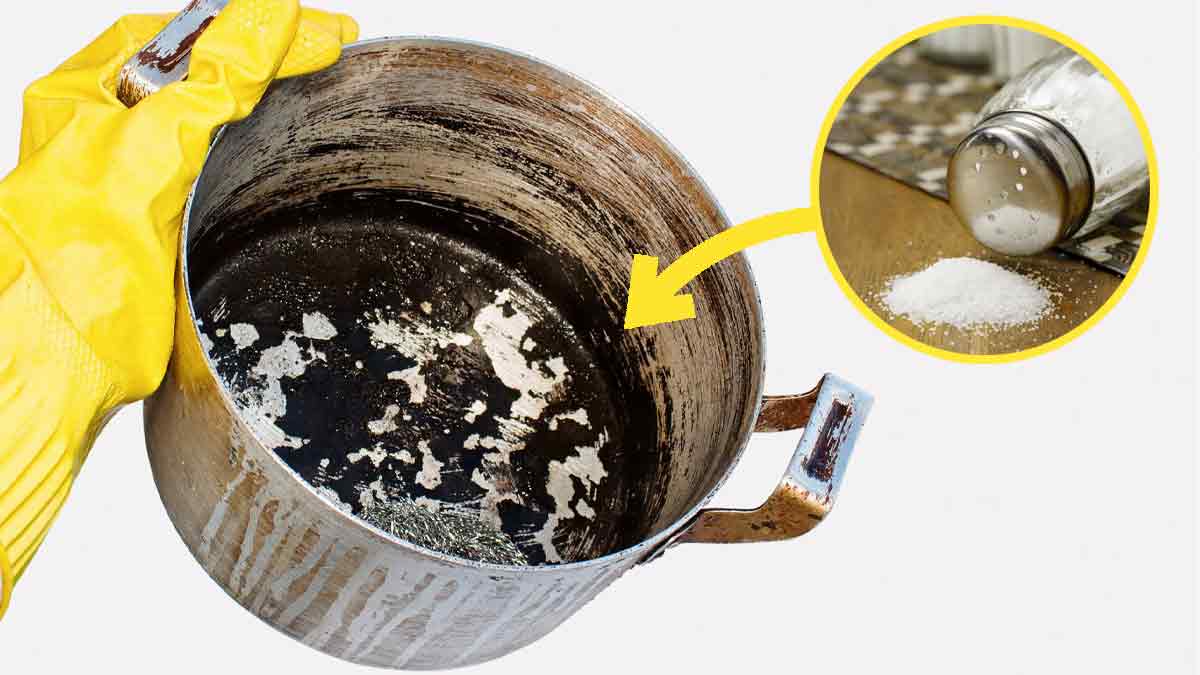 He aquí el ingrediente secreto para una limpieza eficaz de la sartén.