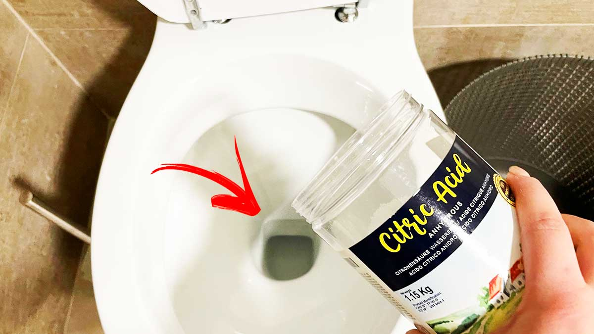 ¿Cuándo usar ácido cítrico en el baño?
