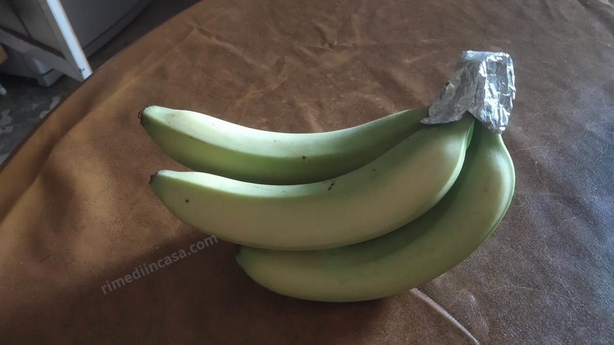 Cada vez más personas envuelven plátanos en papel de aluminio, la sorprendente razón