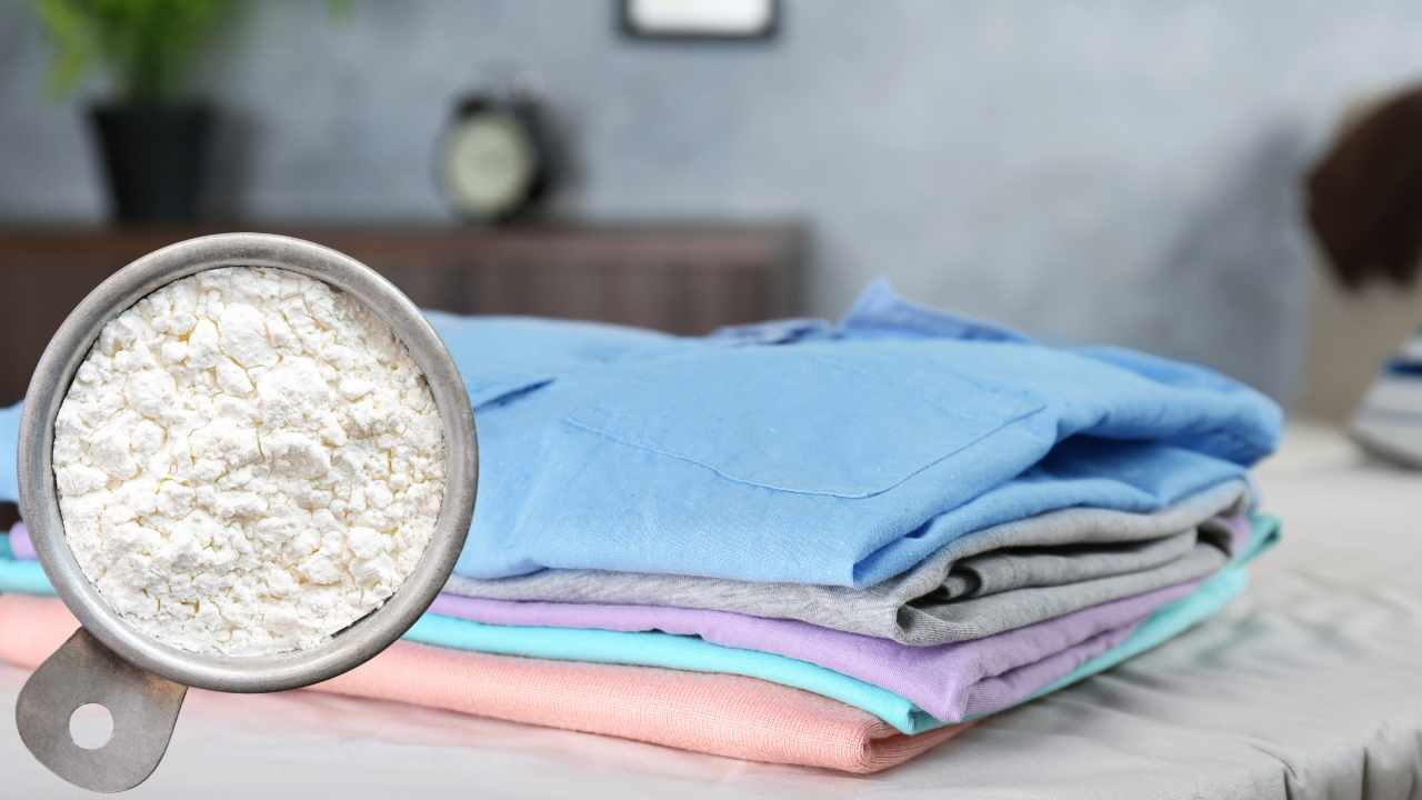 Maicena con ropa: para eso sirve