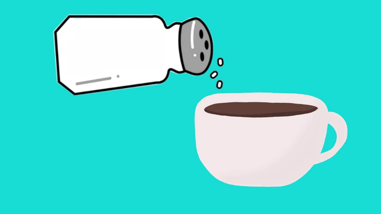 ¿Por qué tanta gente le echa sal al café? te lo diremos