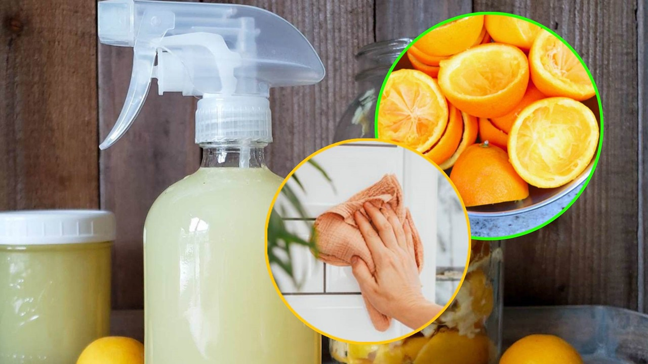 Cómo hacer un desengrasante natural con 3 ingredientes