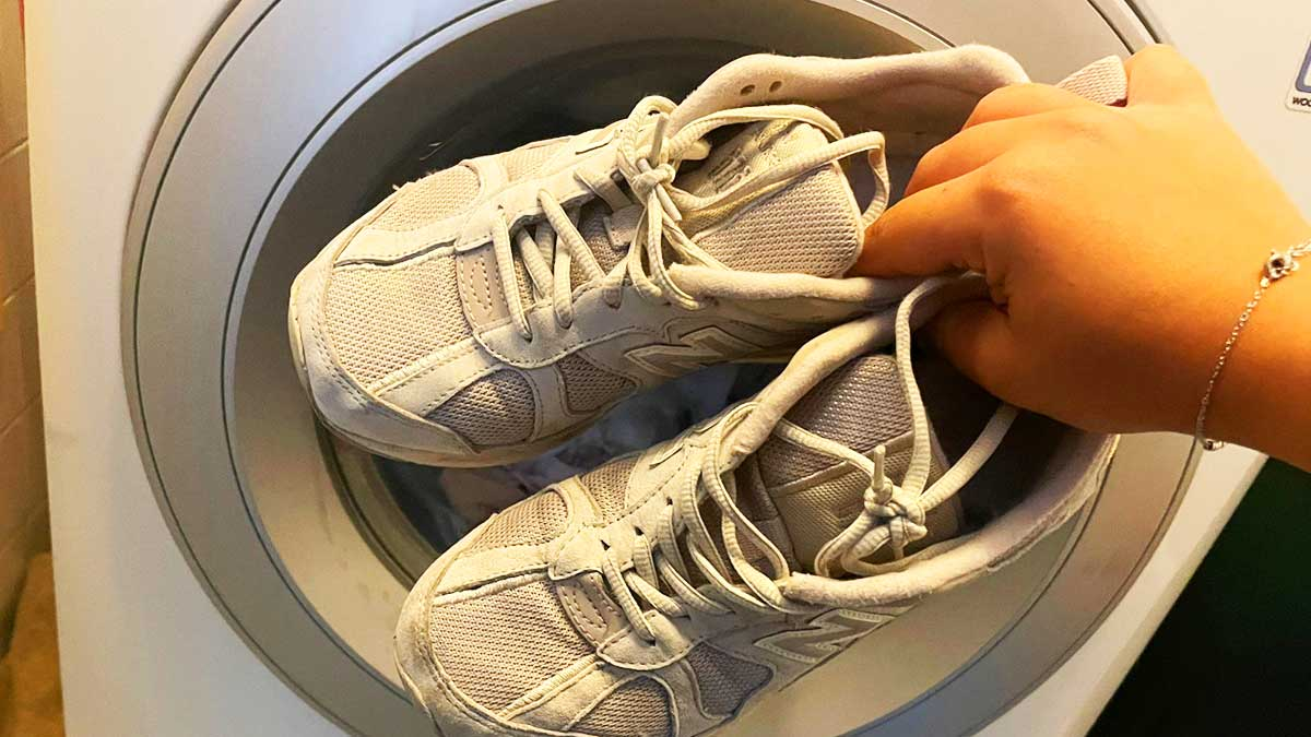 Cómo lavar zapatillas en la lavadora