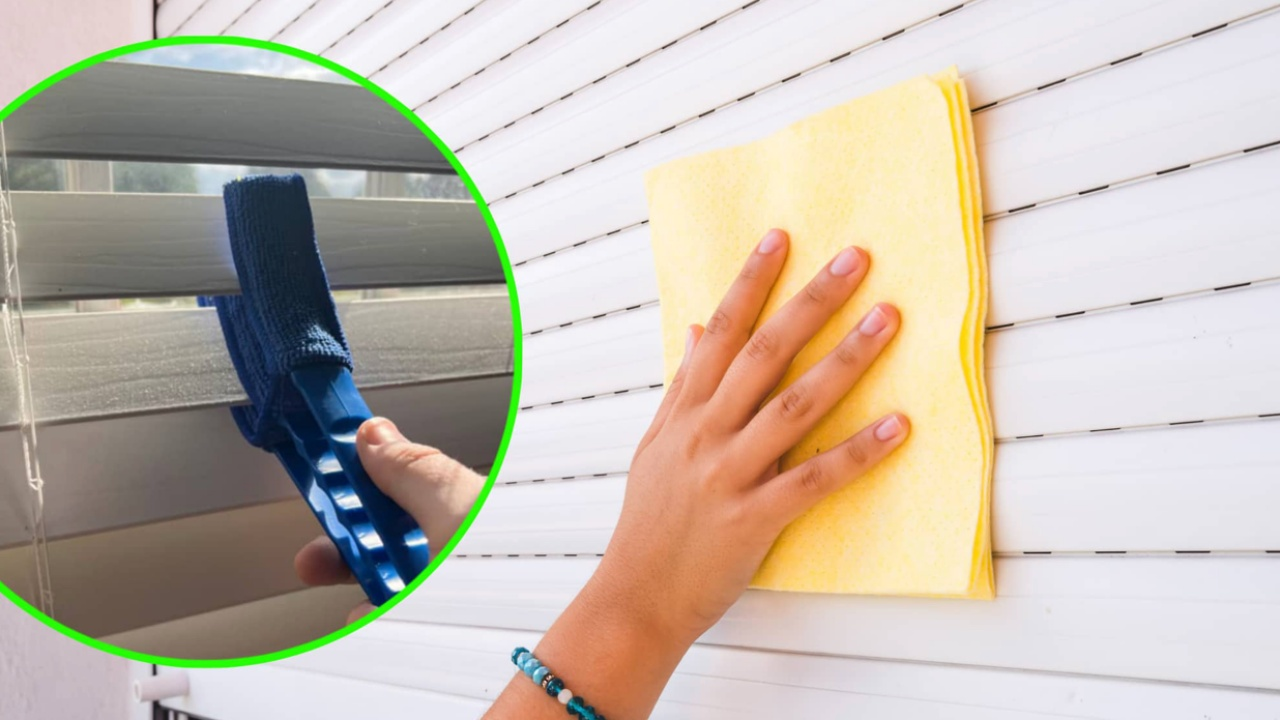 Cómo limpiar persianas y contraventanas con trucos DIY