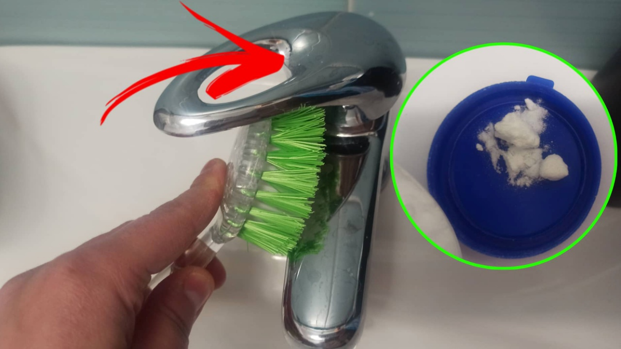 5 remedios completamente naturales para hacer brillar la grifería del baño y eliminar todo rastro de cal