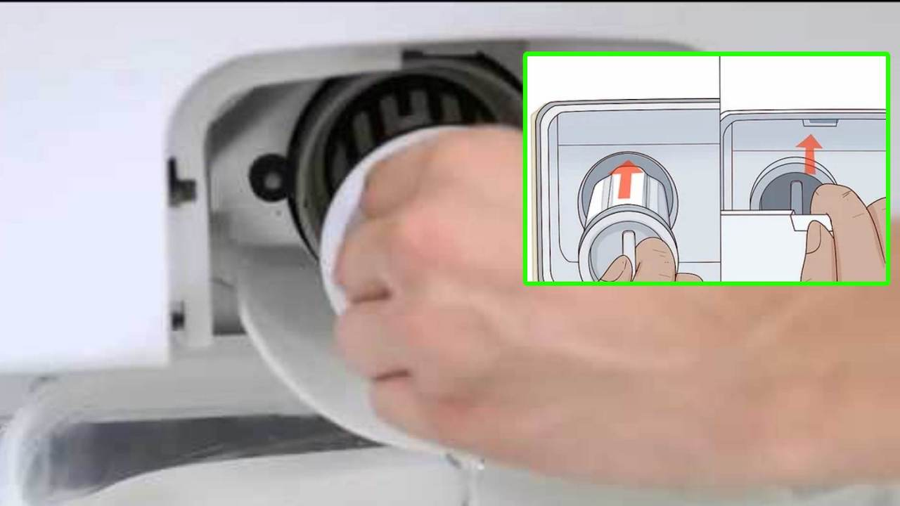 Cómo limpiar el filtro de la lavadora sin fugas de agua