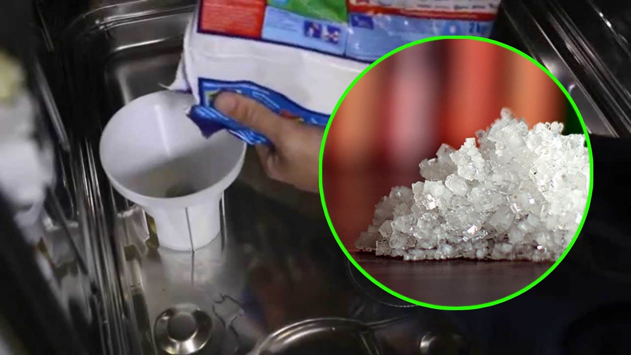 El uso alternativo de la sal para lavavajillas que nunca imaginaste