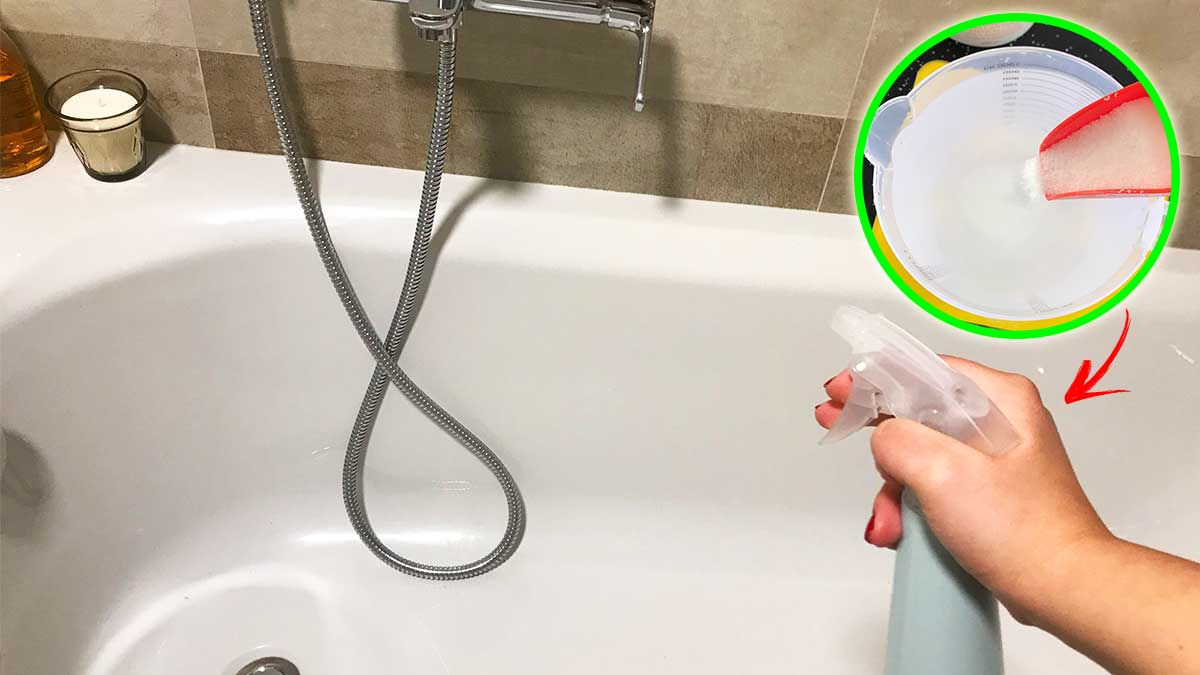 ¿Cómo limpiar la bañera para la limpieza de primavera?