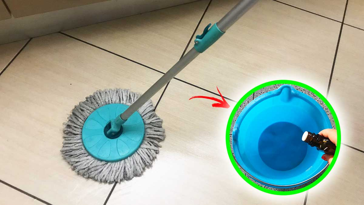 ¿Cómo lavar la fregona para tenerla siempre blanca y perfumada?