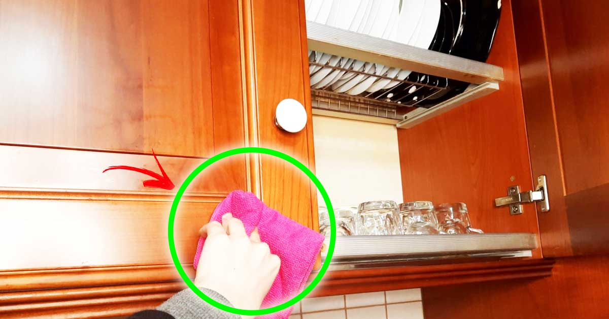 ¡Cómo limpiar y pulir muebles de cocina de madera!