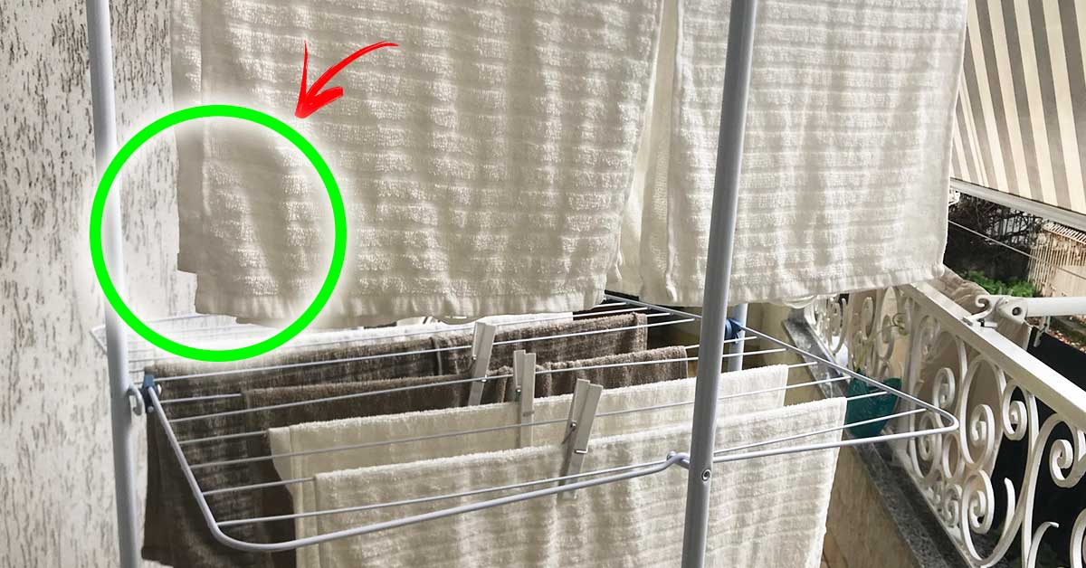 ¿Cómo secar las toallas a principios de invierno?