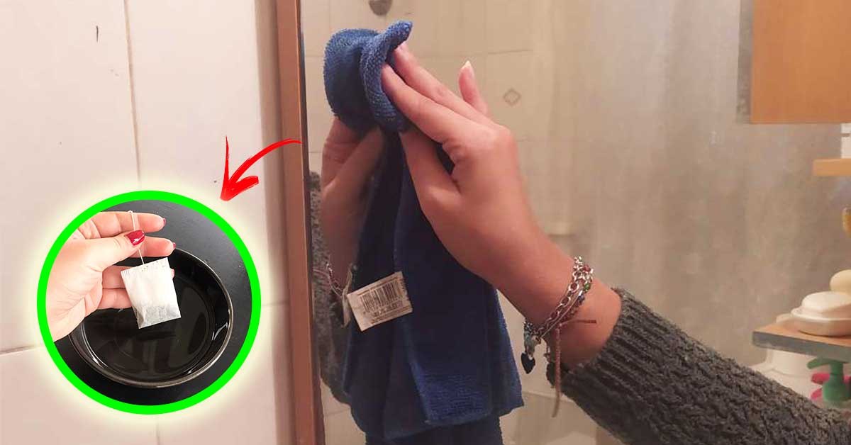 Una bustina di tè per lucidare e pulire tutta la casa