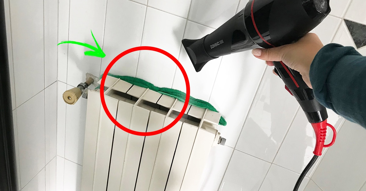 ¿Cómo limpiar el radiador antes del invierno y sin que se llene de polvo toda la habitación?