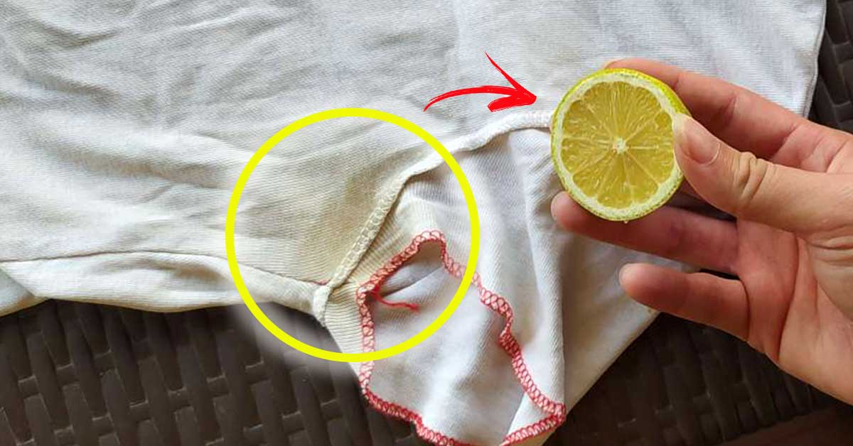 ¡5+1 trucos para quitar las manchas de desodorante!