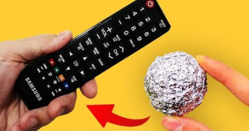 El efecto mágico del papel de aluminio: cómo revivir el mando a distancia de tu televisor
