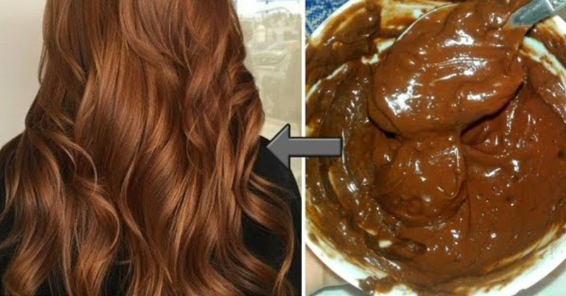 Tiñe tu cabello de forma natural hasta obtener un color marrón brillante desde el primer uso – Eficaz