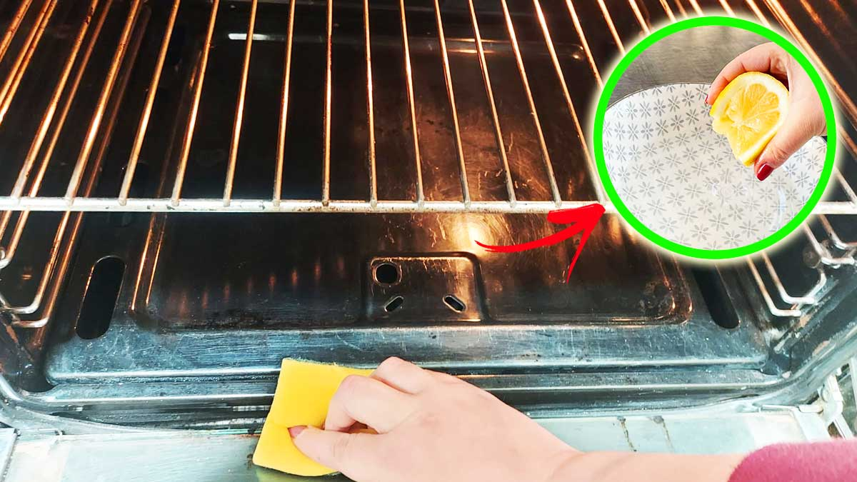 ¡Con estos 2 ingredientes quitarás inmediatamente la incrustación del horno!