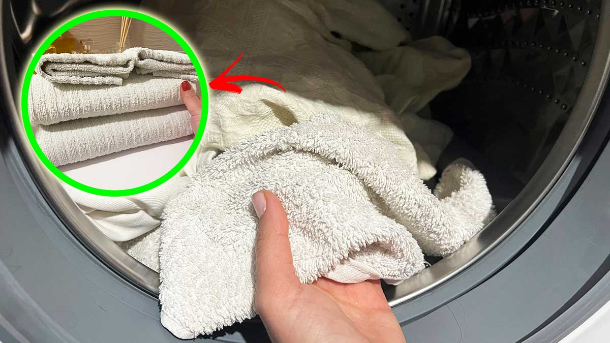 ¿Cómo mantener las toallas siempre perfumadas incluso después de la lavadora?