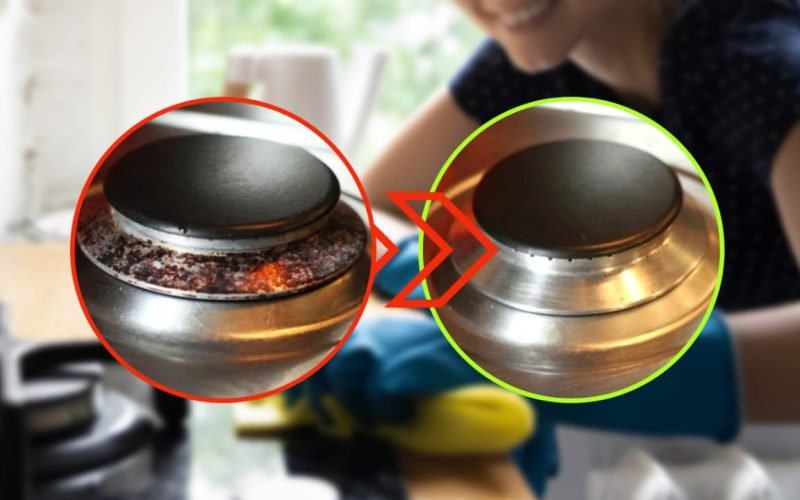 QUEMADORES DE GAS PERSONALIZADOS, COCINA LIMPIA Y BRILLANTE CON ESTE INGREDIENTE