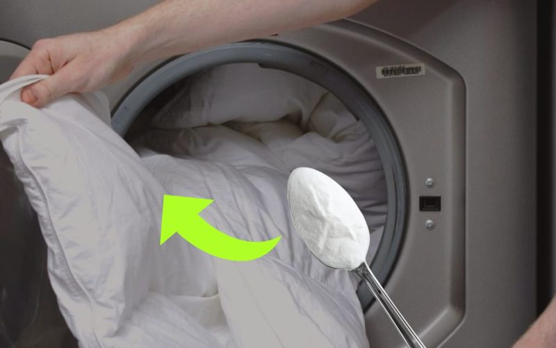 EDREDONES VIEJOS Y AMARILLOS, CON UN PUÑADO BASTA Y VUELVEN A VOLVER A UN BLANCO BRILLANTE