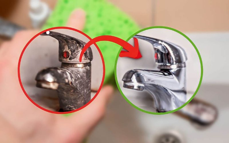 Cal en el grifo del baño, cómo quitarla: Tienes lo que necesitas en la cocina