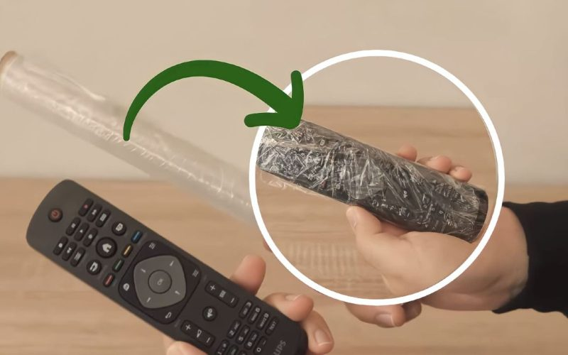 Envuelva el control remoto en film transparente por qué es importante hacer esto