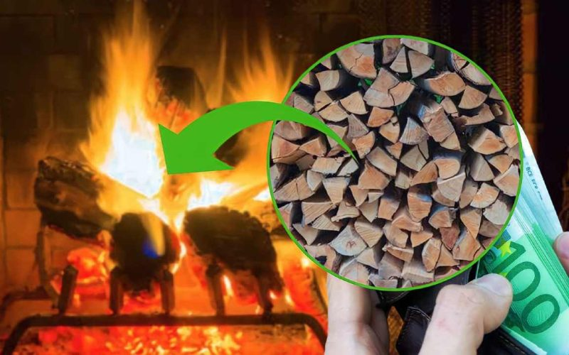 Leña en la estufa o chimenea: dura toda la vida y ahorra dinero