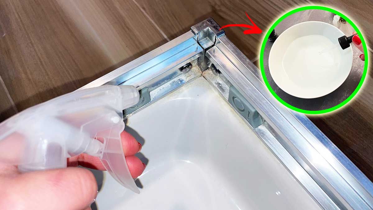 Elimina todo el moho de la ducha con este antiguo remedio natural