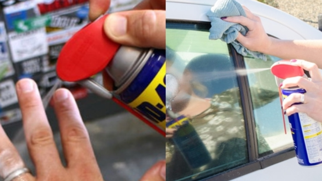 11 problemas que puedes borrar fácilmente con spray WD-40.