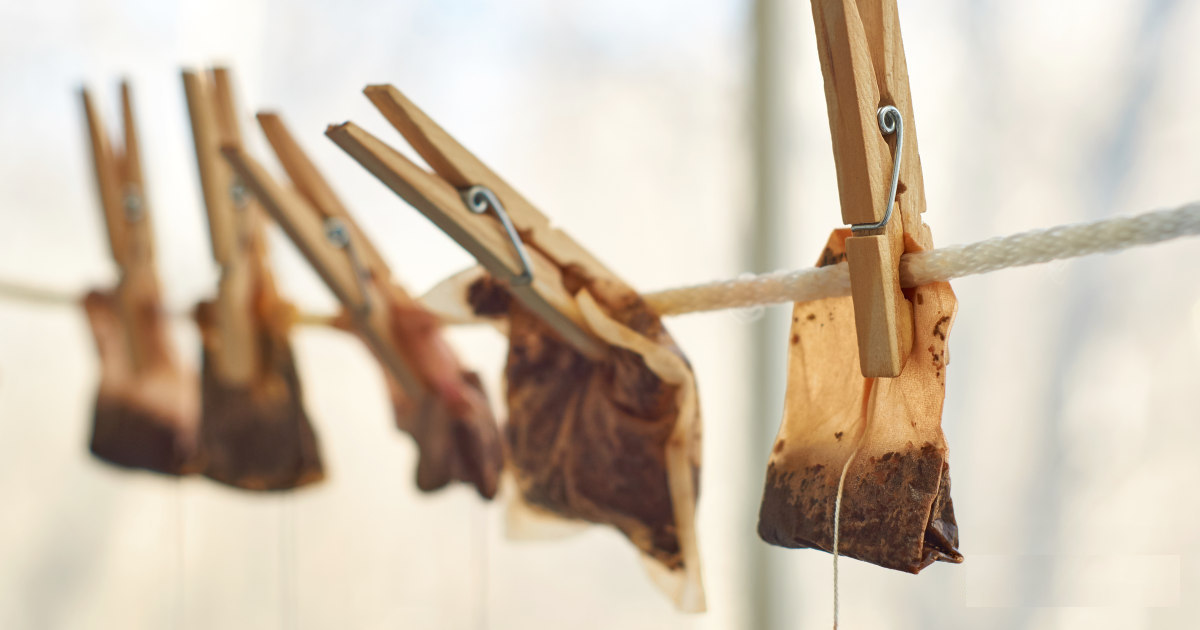 No tires las bolsitas de té usadas: 7 usos sorprendentes