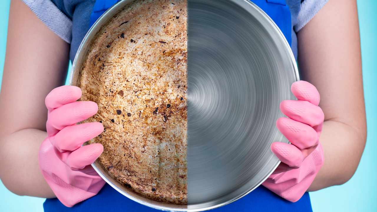 Cómo limpiar una sartén para que quede como nueva en pocos minutos