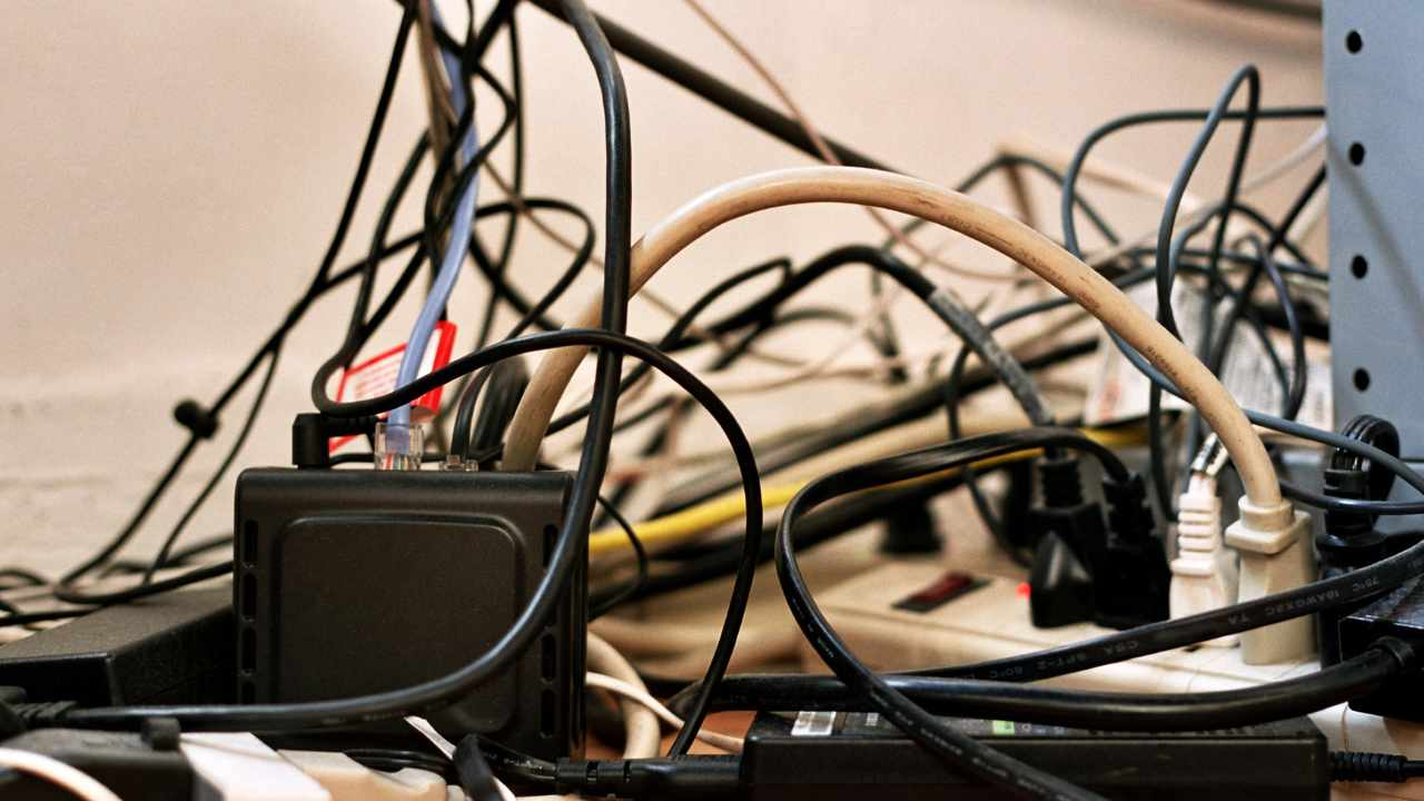 Soluciones ingeniosas para el desorden de cables en los enchufes eléctricos