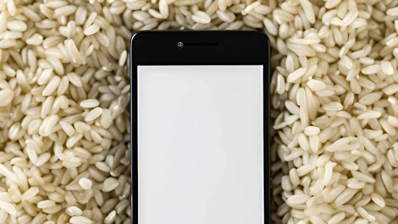 Se te cae el teléfono al agua y corres a buscar arroz. ¿Pero funciona de verdad o es solo un mito? Esto es lo que dice la ciencia.