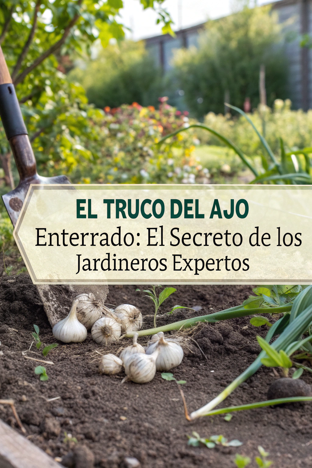 El truco del ajo enterrado: el secreto de los jardineros expertos